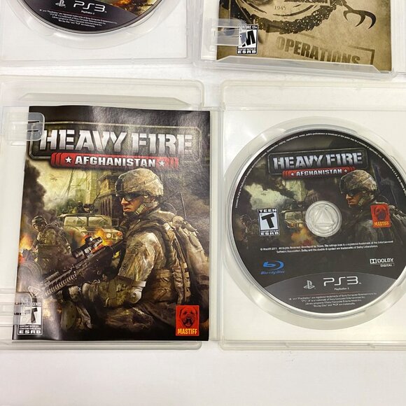 Heavy Fire Afghanistan / Sniper Elite V2 / Ace Combat Assault Horizon PS3 Games - Picture 5 of 11